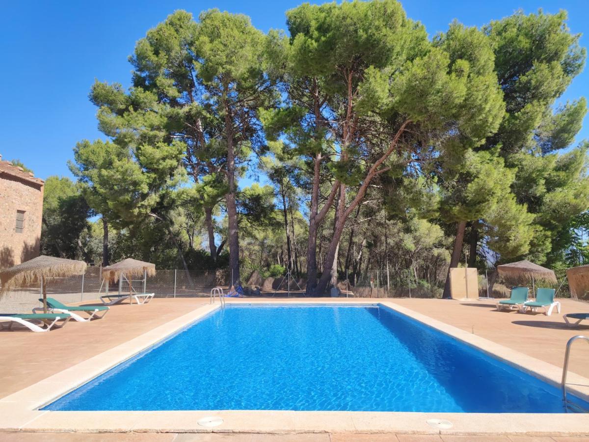 Masia De San Juan Casa Numero 15 En Castillo Con Piscina, Aire Acondicionado Y Terraza Privada Segorbe Zewnętrze zdjęcie