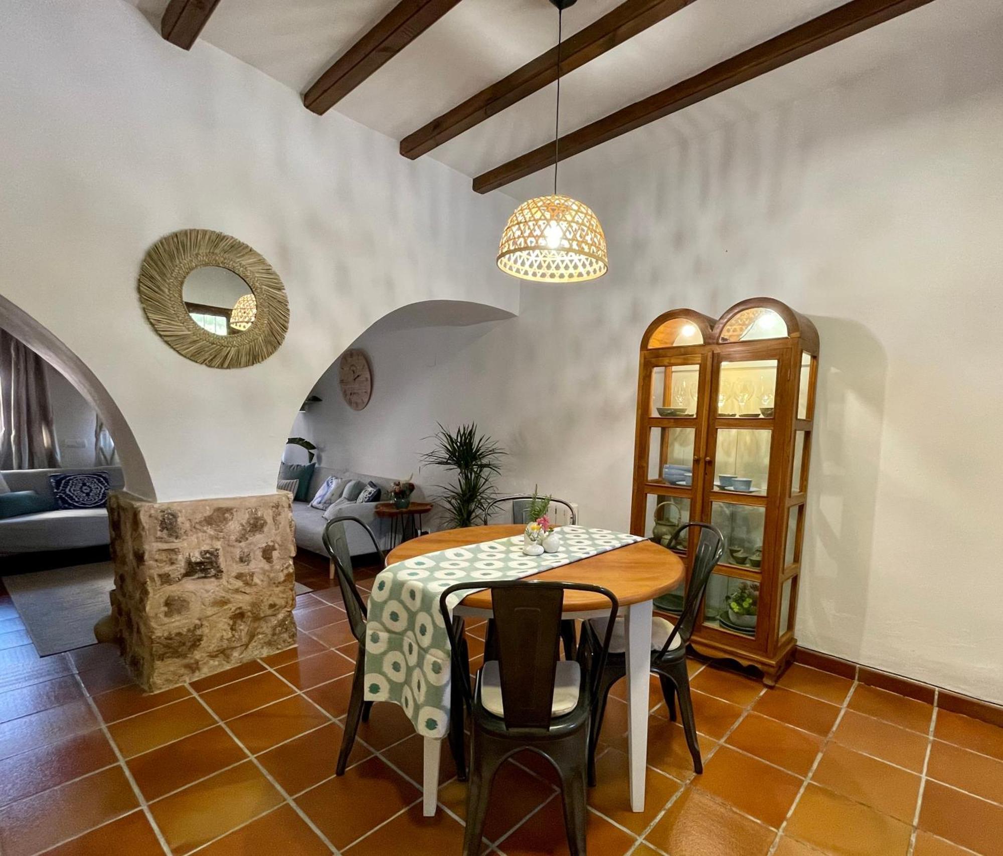 Masia De San Juan Casa Numero 15 En Castillo Con Piscina, Aire Acondicionado Y Terraza Privada Segorbe Pokój zdjęcie