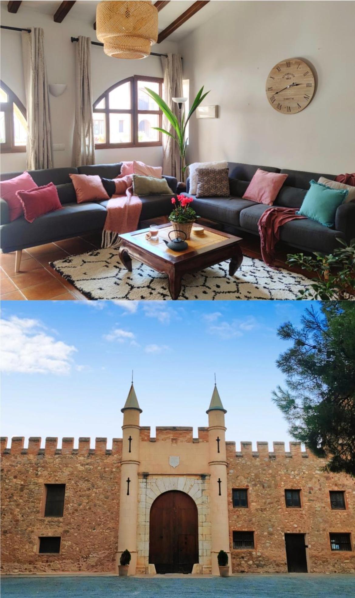 Masia De San Juan Casa Numero 15 En Castillo Con Piscina, Aire Acondicionado Y Terraza Privada Segorbe Pokój zdjęcie